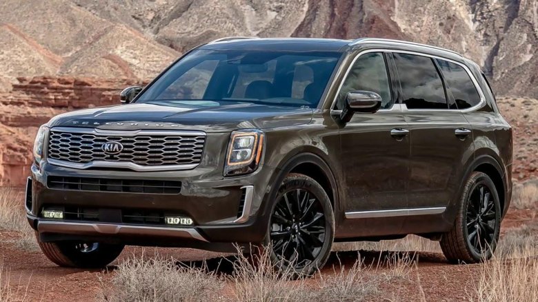 Kia новый джип 2019 Telluride