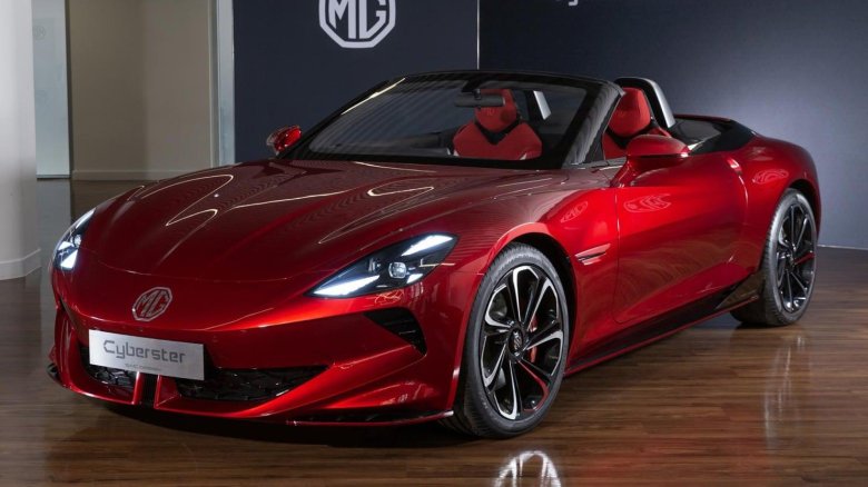 Mg cyberster родстер
