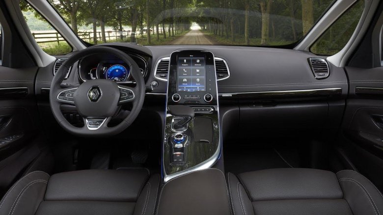 Renault Espace 2017 салон