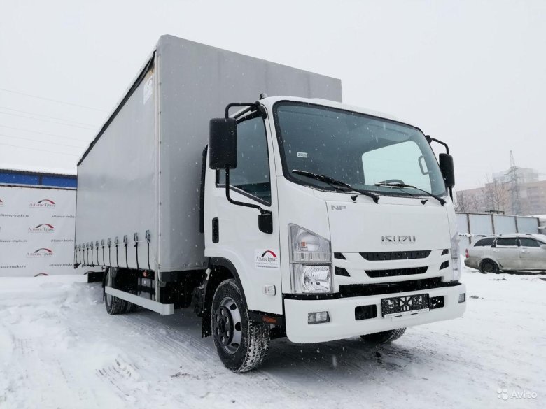 Isuzu npr75 бортовой