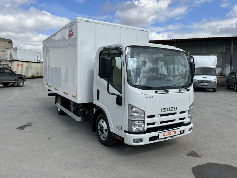 Isuzu npr75 изотермический фургон