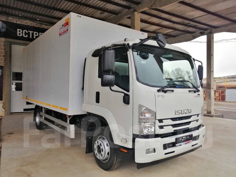 Isuzu fsr34 изотермический фургон