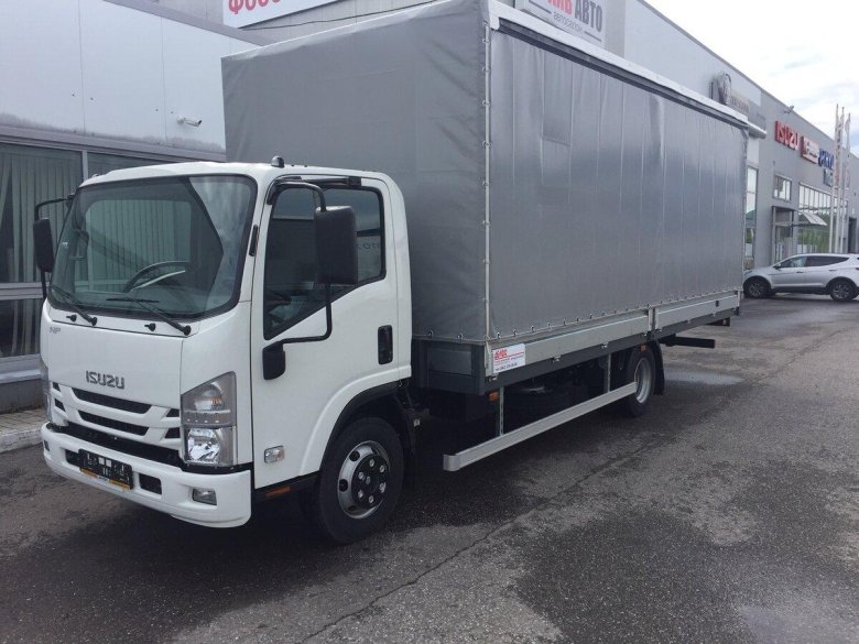 Isuzu NPR 75 тент