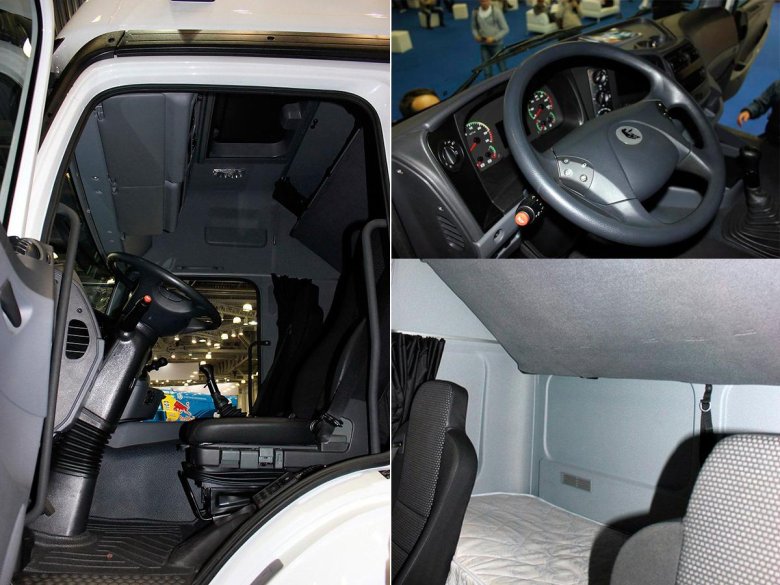 КАМАЗ 5490 салон кабины