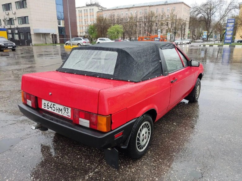 Lada natasha (ваз-2108 кабриолет)