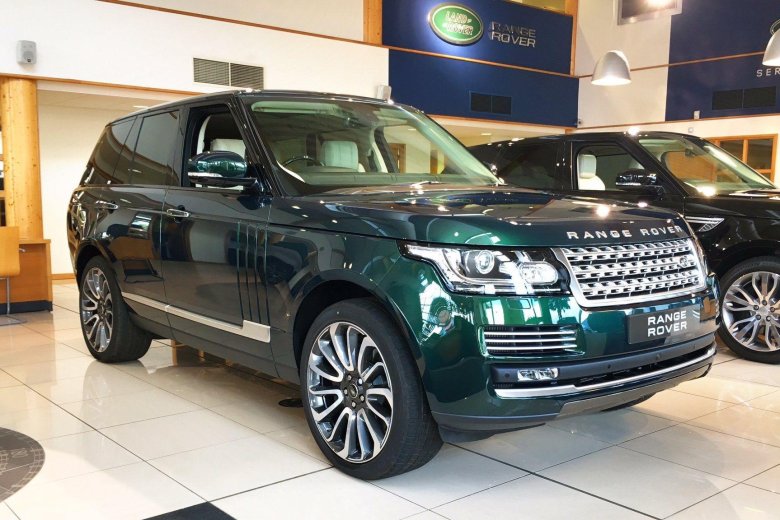 Изумрудный Рендж Ровер