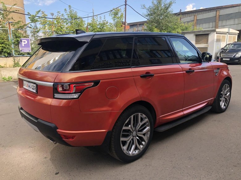 Рендж Ровер терракотовый