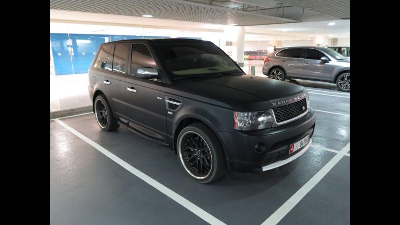 Range Rover Sport 2012 черный