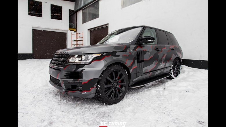 Range Rover Sport в пленке