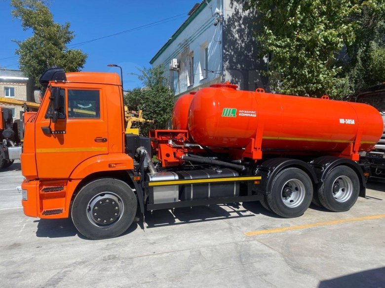 Вакуумная машина камаз ко 505а