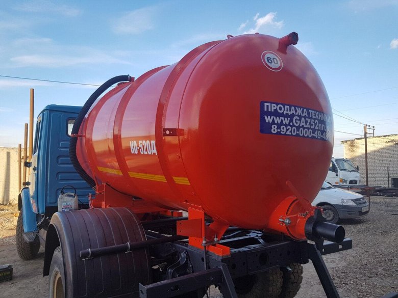 Оборудование для ассенизаторской машины