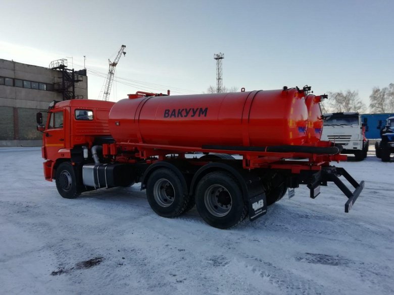 Ко-505б вакуумная машина КАМАЗ-65115