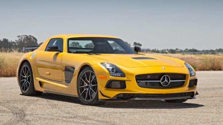 Mercedes Benz SLS AMG Black