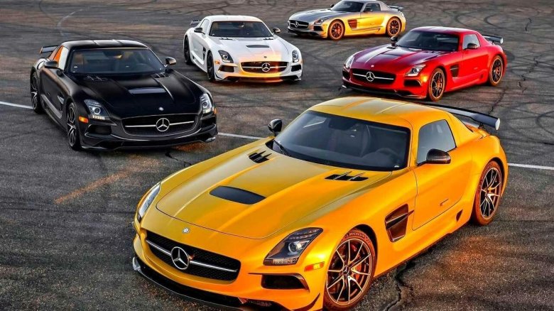 Mercedes Benz SLS AMG Black