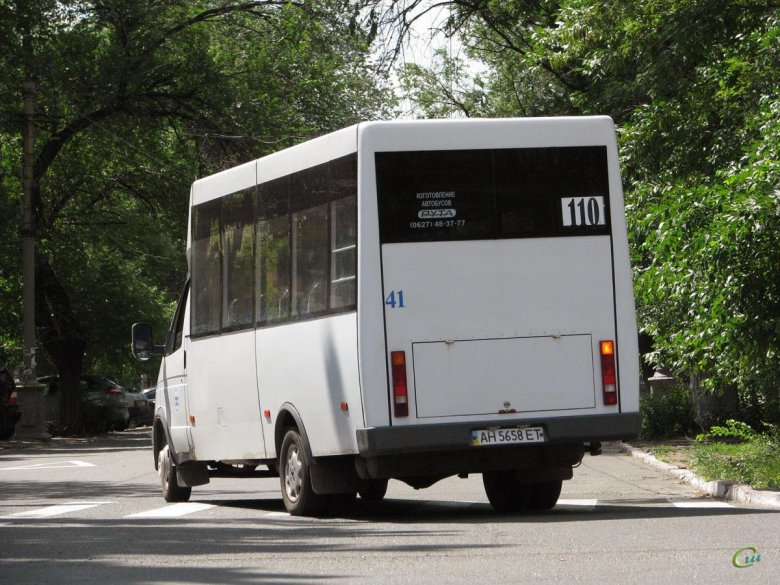 Маршрутка газ