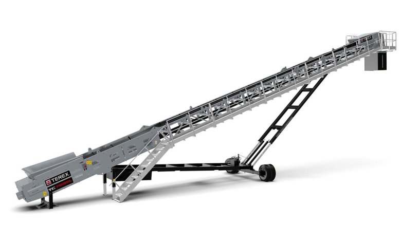 Конвейер ленточный наклонный 6000/600