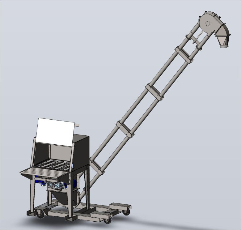 Аэромеханический конвейер (транспортер) кст-76(3\ )-4700