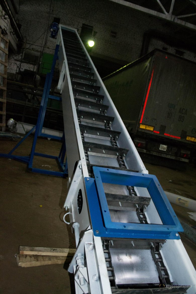 Транспортер скребковый цепной