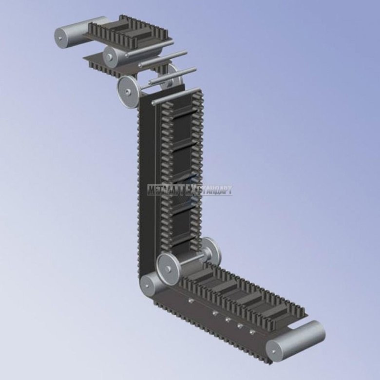 Конвейерная лента с гофробортом