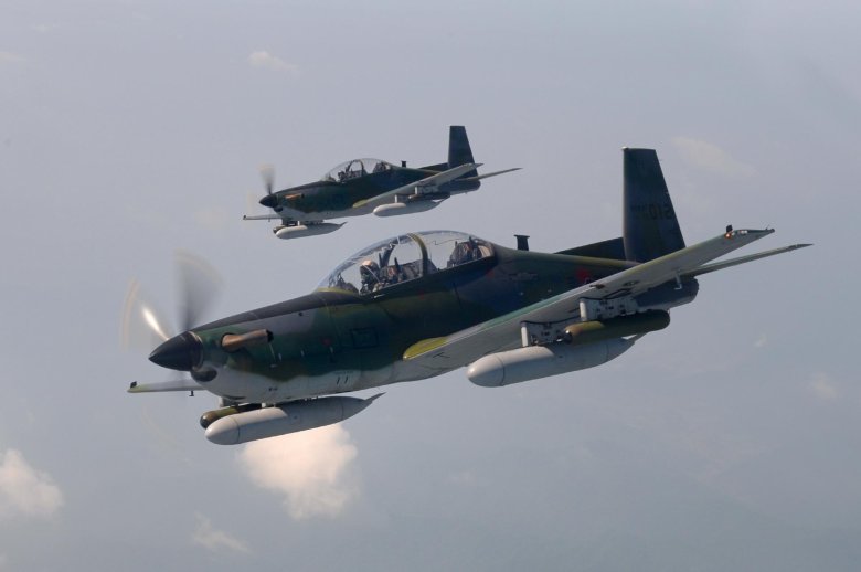 Штурмовик ka-1 ВВС Южной Кореи