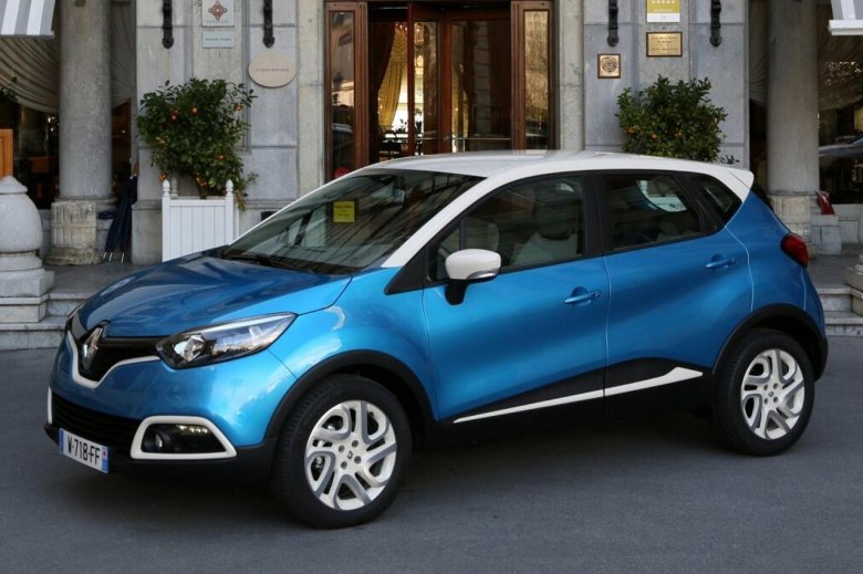 Рено Каптур двухцветный