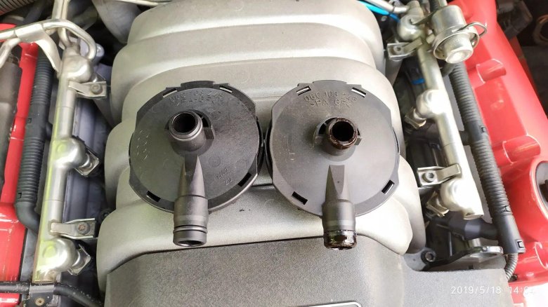 Клапан картерных газов Ауди а6