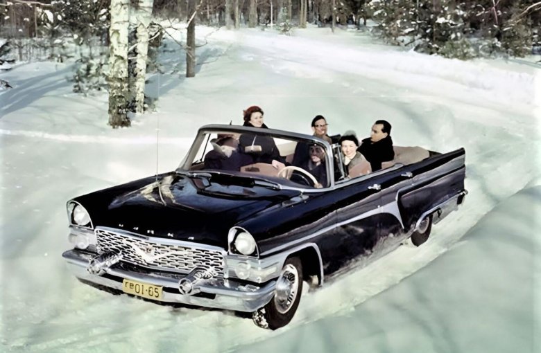 ГАЗ 13 Чайка кабриолет