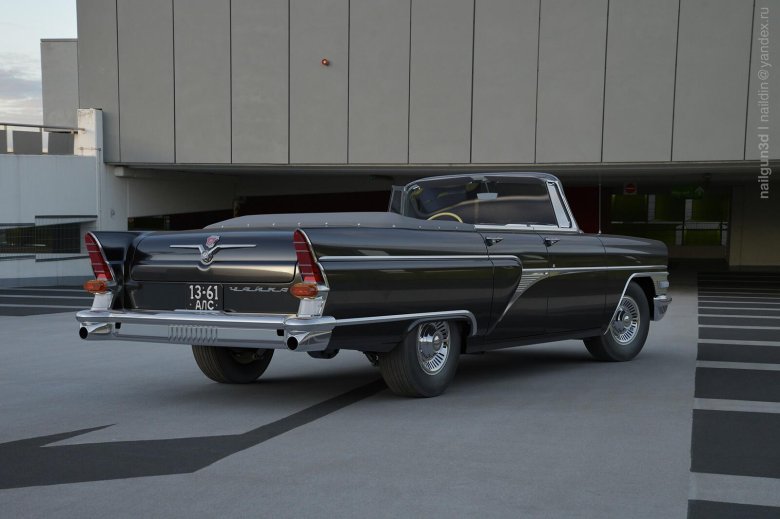 Газ-13б чайка фаэтон