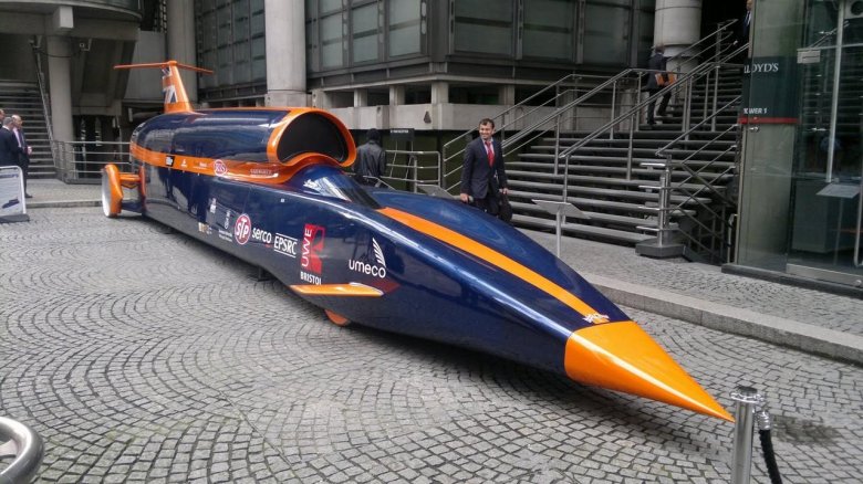 Bloodhound SSC 1609 км.ч