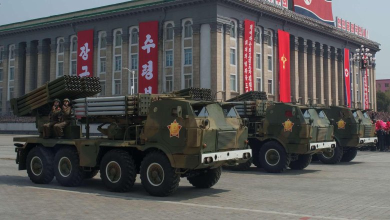 КНДР системы залпового огня