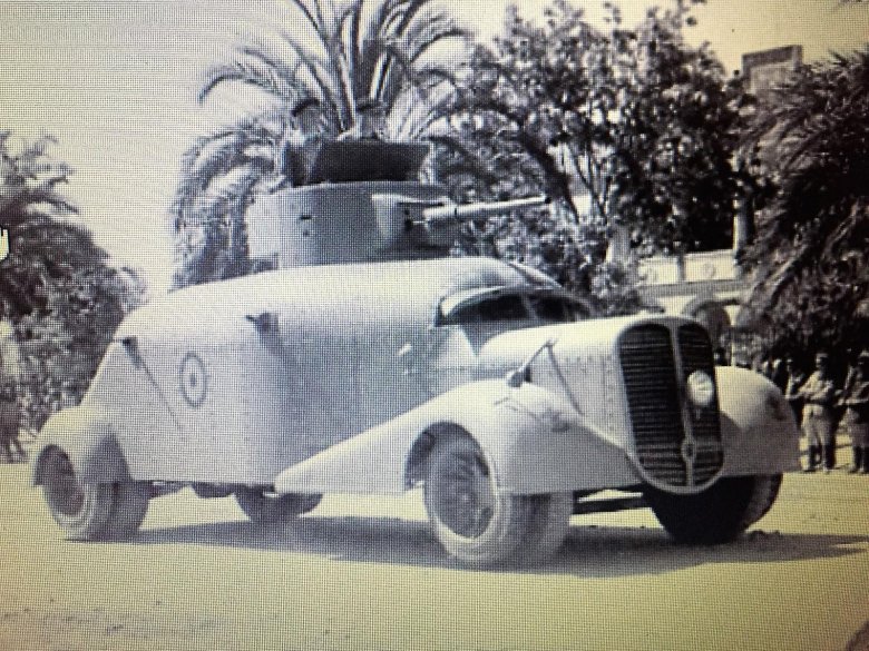 Тизнаос броневик Испании