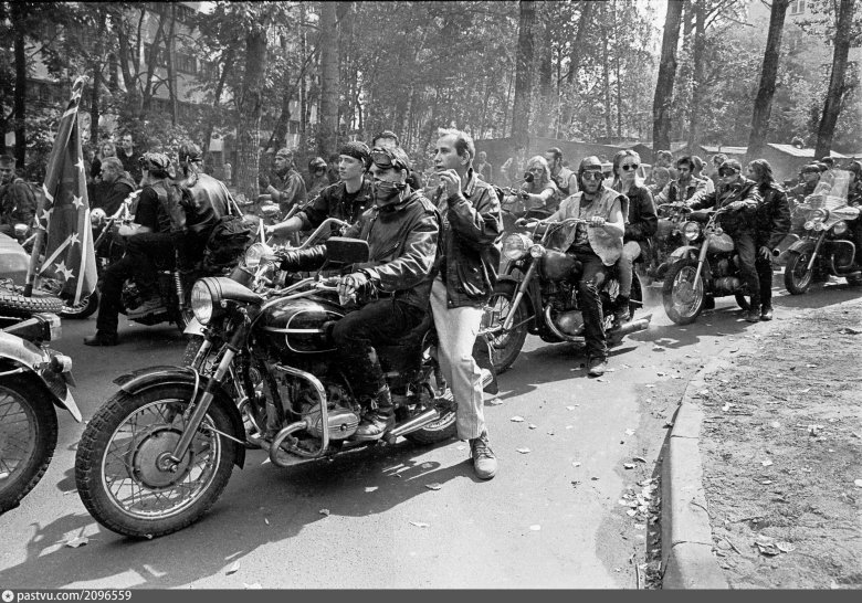 Байкеры 70х СССР