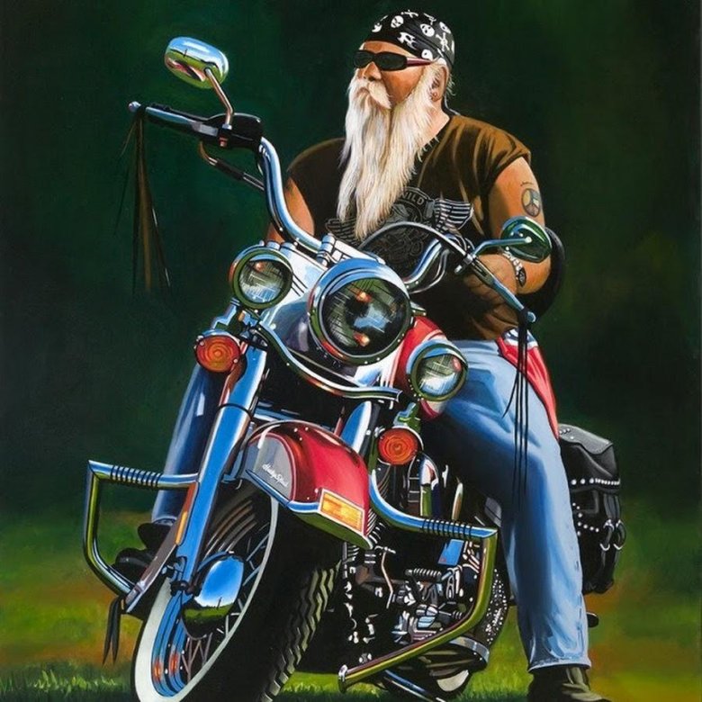 Санта Харлей Дэвидсон