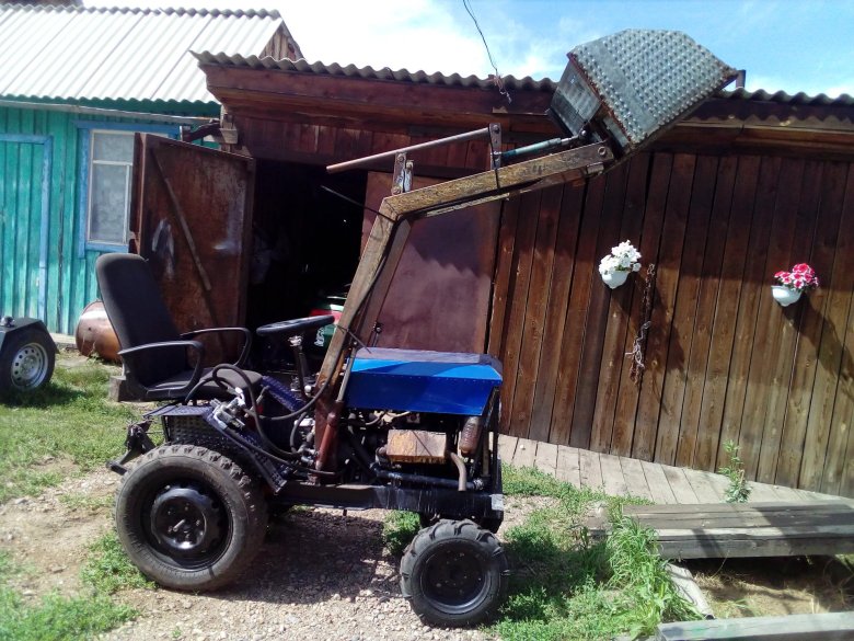Самодельный трактор МТЗ 82 мини