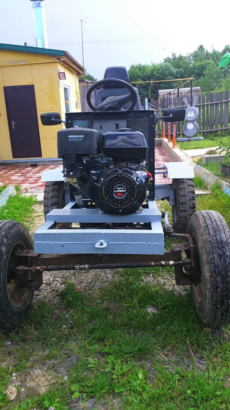 Минитрактор с двигателем Лифан