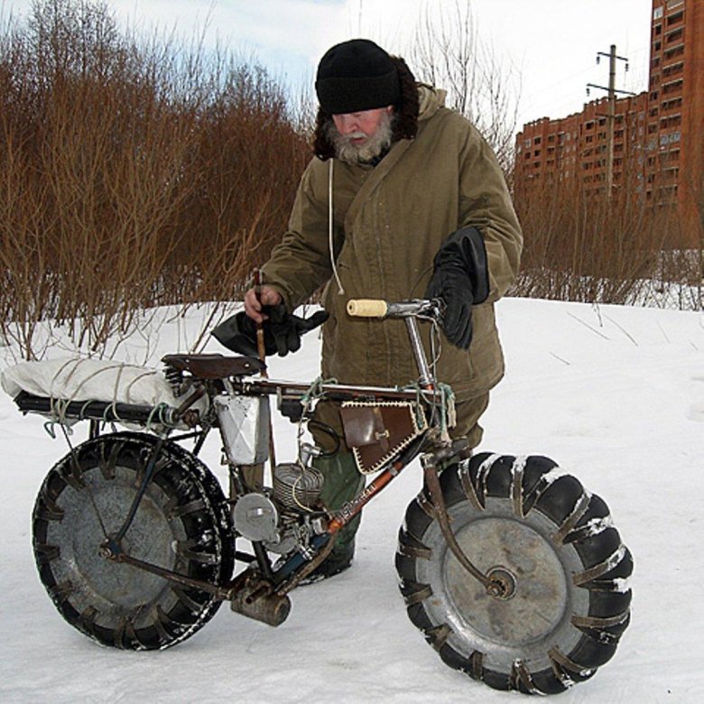 Каракат из мопеда Альфа