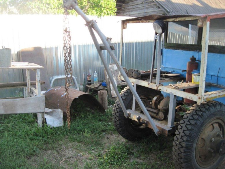 Самодельный трактор
