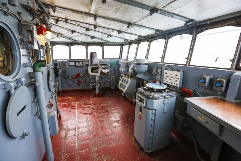 Крейсер Аврора Капитанский мостик