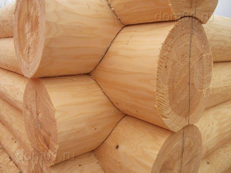 Рубка сруба в обло