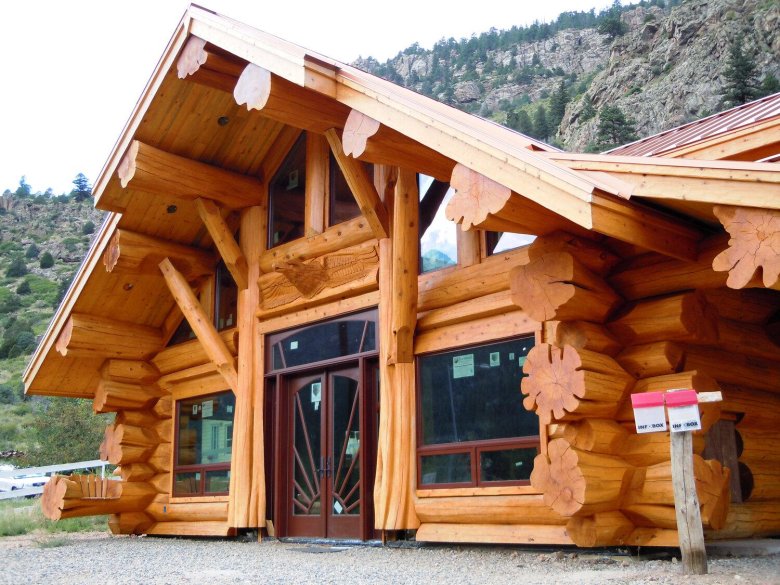 Пост энд Бим с канадской рубкой