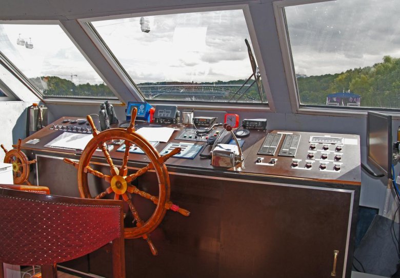 Рулевая рубка т/х Омский 141