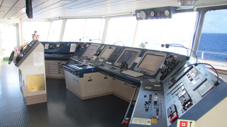 Ходовой мостик крейсера Аврора