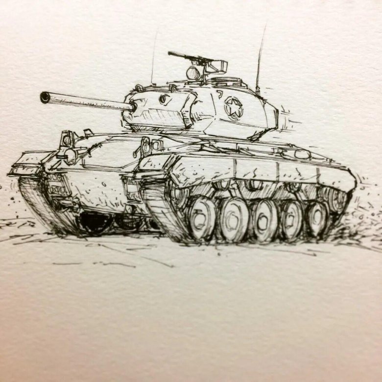 Танки рисунки карандашом