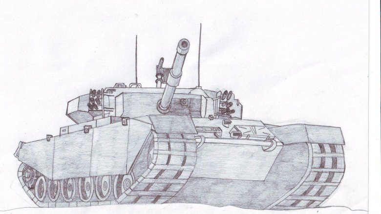 Картинки для срисовки танки