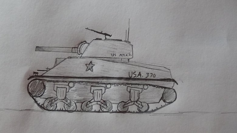 Танк кв2 пошагово