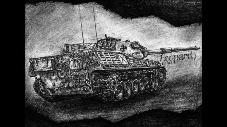 Рисунок танка