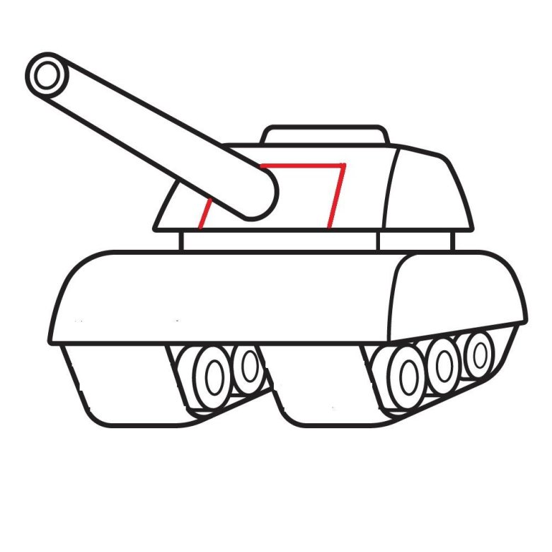 Рисунок танка т 34
