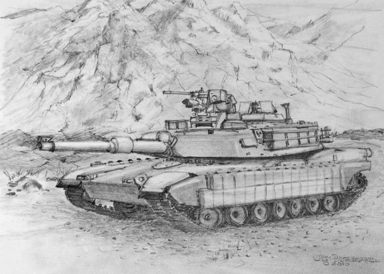 Рисунок танка