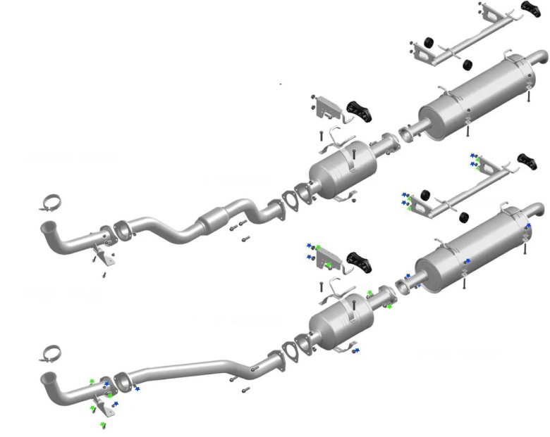 Выхлопная система Газель евро 5