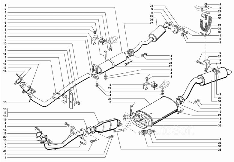 Выхлопная система УАЗ Буханка 409